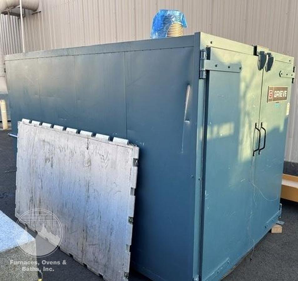 Used 60"W x 72"H x 96"L, Grieve B3-500 Electric Walk-In Oven, 500°F
