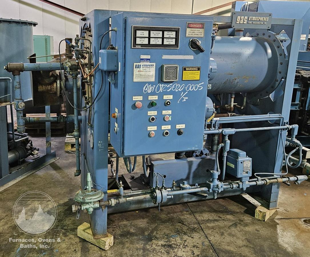 Used 4000 CFH Gas Atmospheres Exothermic Gas Generator w/Chiller