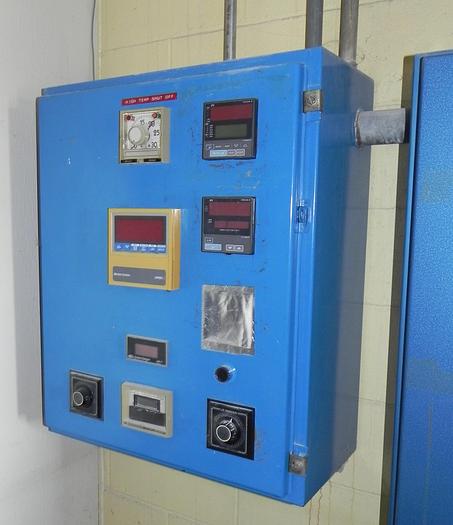 Used 108"W x 84"H x 156"L (13'), American Kiln, 2200-F, Gas Fired, Car Bottom, Dual Cars