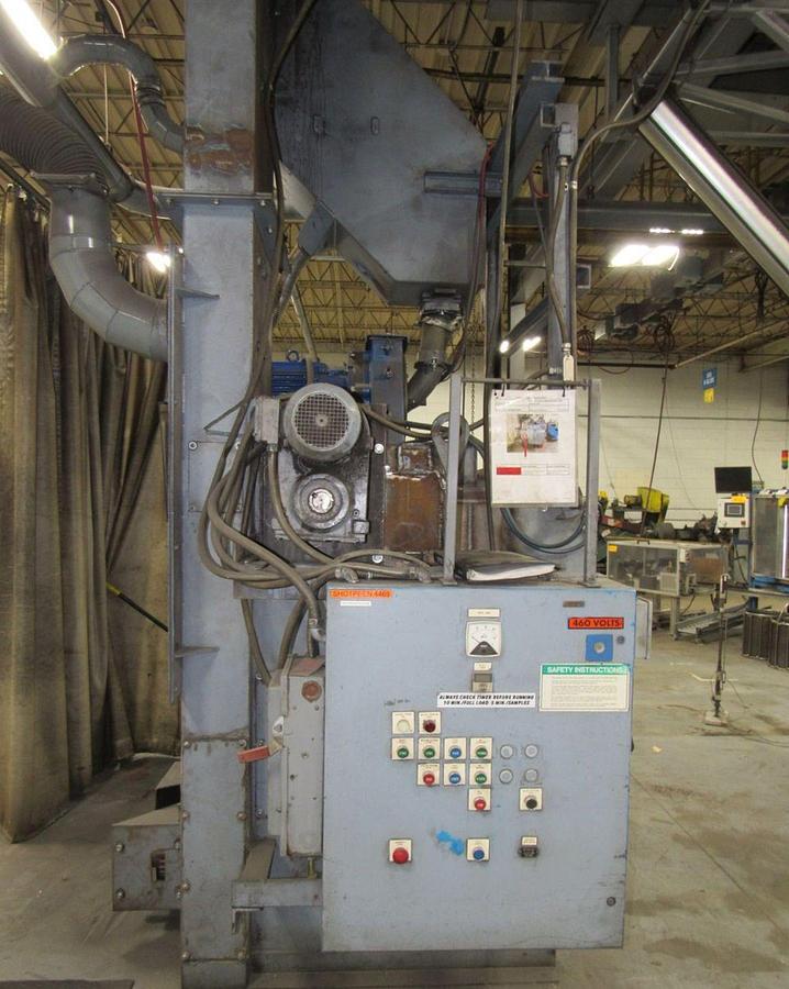 Used Wheelabrator WTB 6.0BD Rubber Belt Tumblast