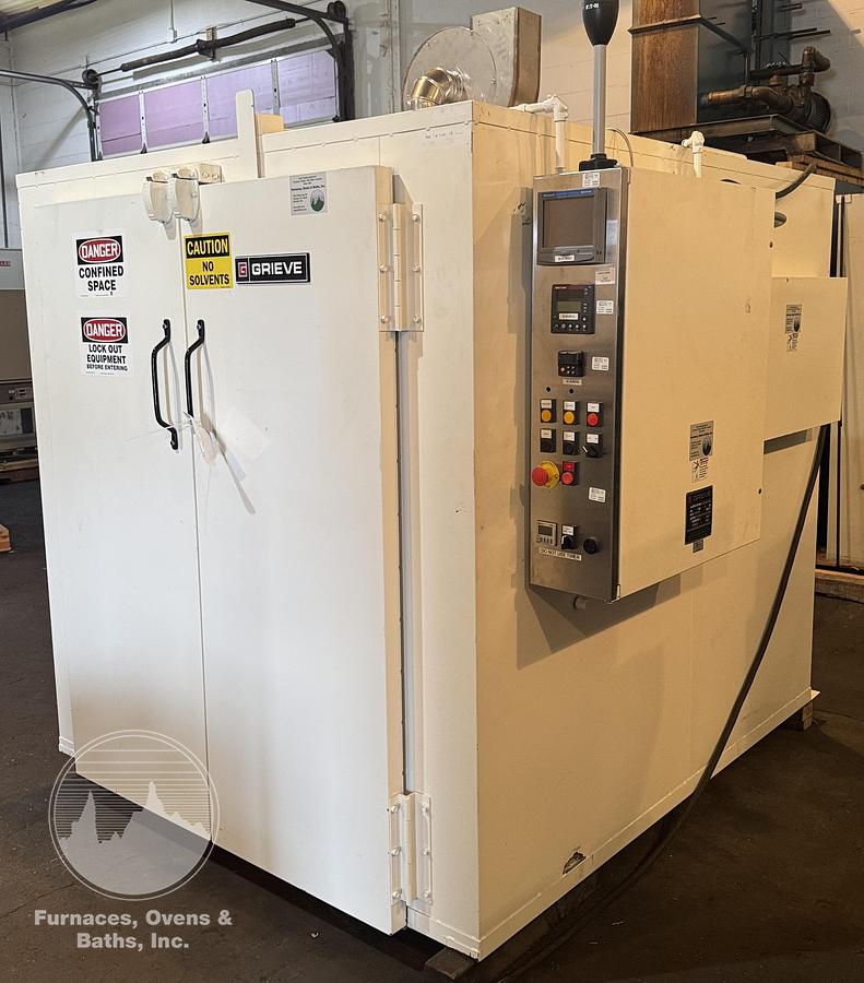 Used 48"W x 60"H x 48"L, Grieve TBH-550, Electric, 550-F, Stainless Steel w/Cart, LIKE NEW