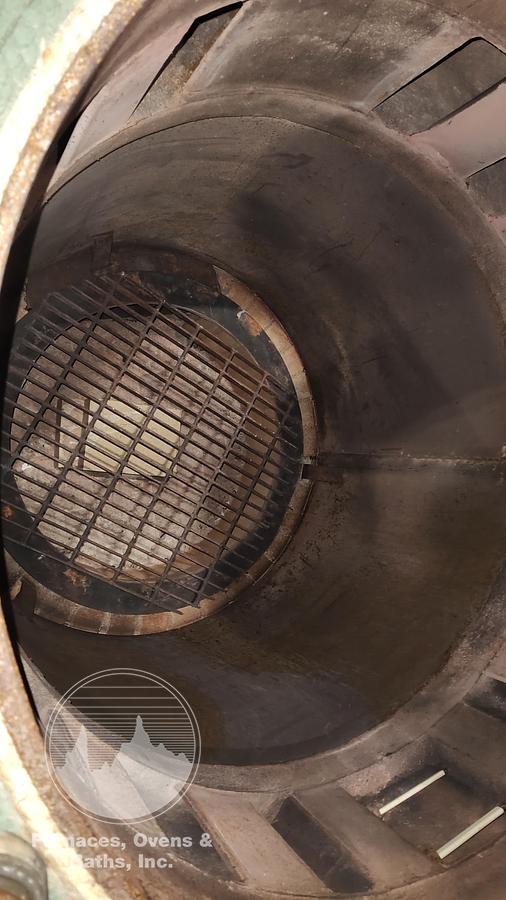 Used Lindberg Pit Temper, 28" Dia. x 28" Dp, Gas Fired, 1250°F