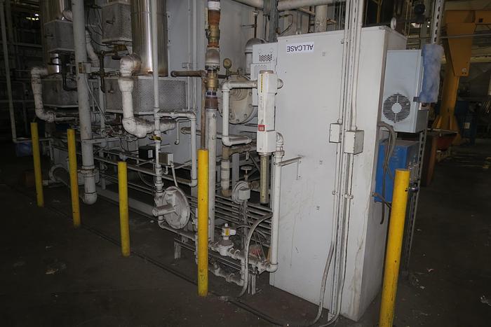 Used Surface Combustion Super Allcase Integral Quench Furnace, 36"W x 36"H x 72"L, Gas Fired, 1750°F
