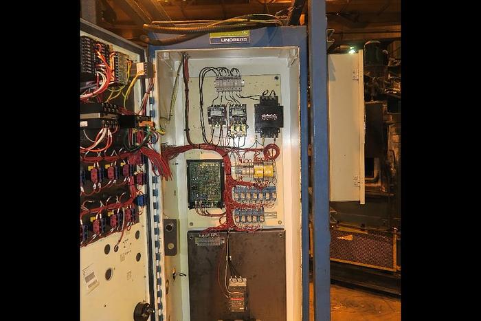 Used Lindberg Rotary Hearth Furnace 18"W x 9"H Opening x 50" Diameter, Electric, 1600°F