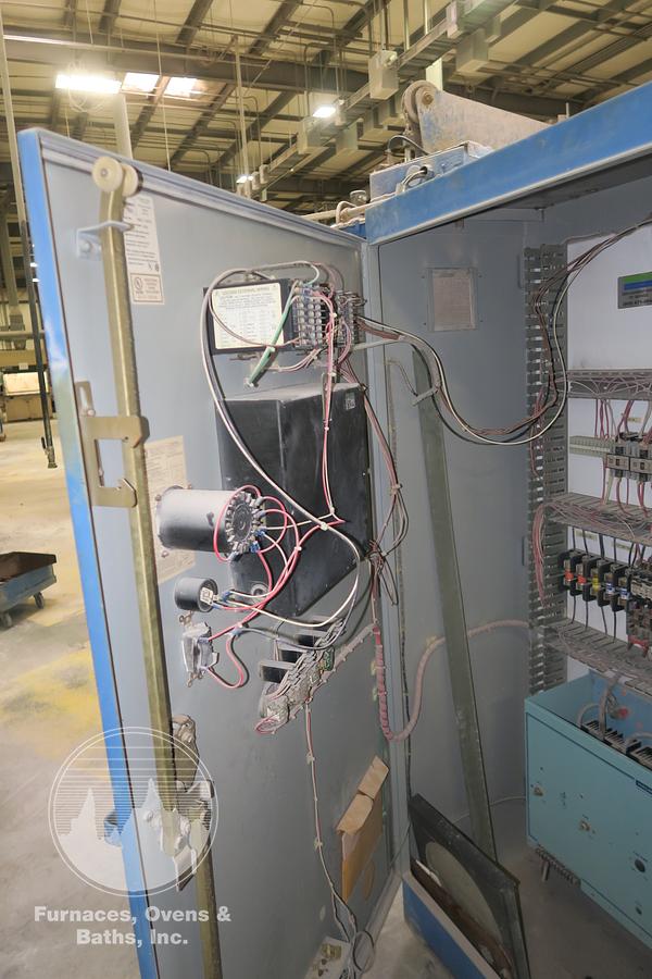 Used 38" Diameter x 48" Deep Lindberg 12-EC-3848-12 Pit Cyclone Pit Furnace, 1250°F, Electric