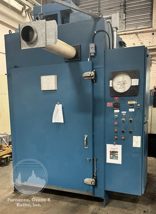 Used 48"W x 72"H x 48"L, Gruenberg, Electric Walk-In Oven, Solvent Rated, 450°C/842°F