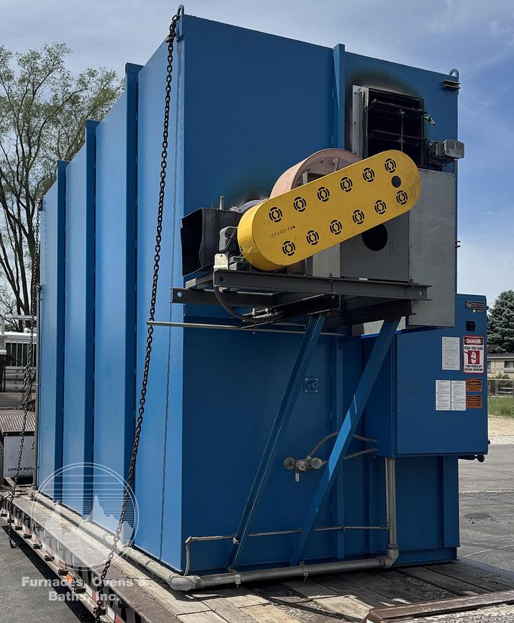 Used 120"W x 65"H x 65"L, Wisconsin Batch Oven, 1000°F, Gas Fired, EXCELLENT CONDITION