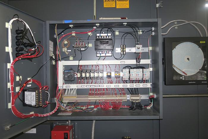 Used 60"W x 84"H x 60"L, Steelman, 500°F, Gas Fired, Class A, Solvent Rated, LIKE NEW