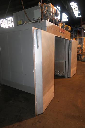 Used 72"W x 72"H x 84"L, Wisconsin, 500°F, Gas Fired
