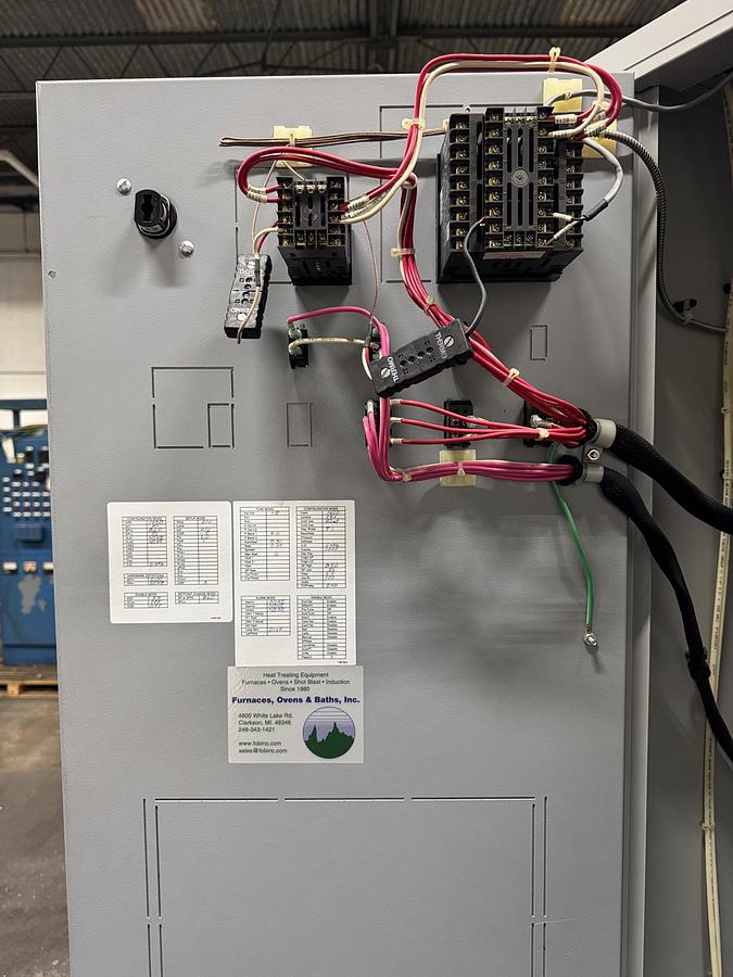 Used 48"W x 42"H x 30”L, Despatch Industries VRE2-35-1G Cabinet Oven, 850-F, Gas Fired, Class A