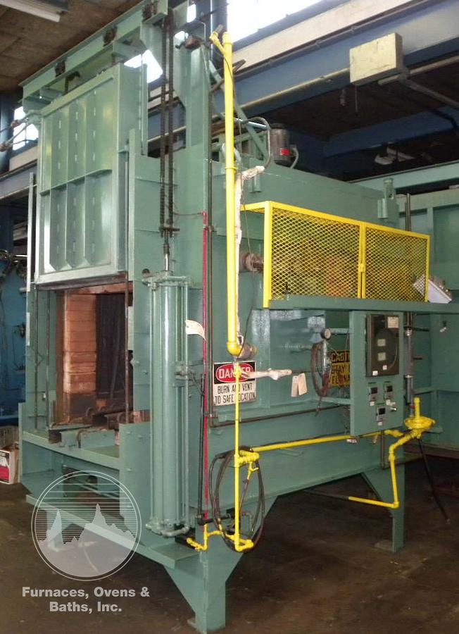 Used Surface Combustion Atmosphere Box Furnace, 30"W x 30"H x 48"L, Pro Electric, 1750°F