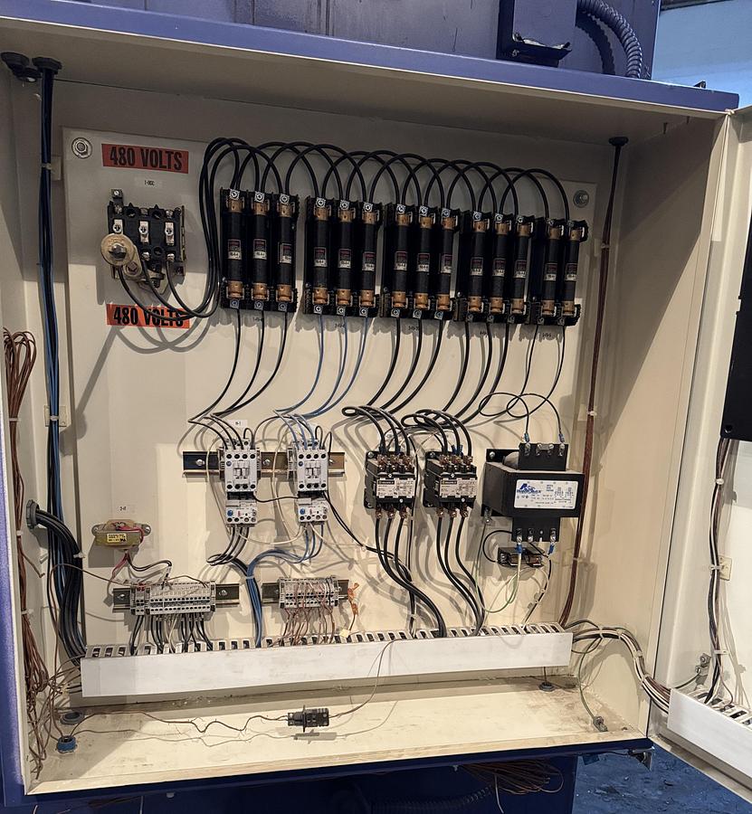 Used 60"W x 54"H x 36"L E.J. Callhan Cabinet Oven, 400°F, Electric, Stainless Steel Interior, Vacuum Composite Oven