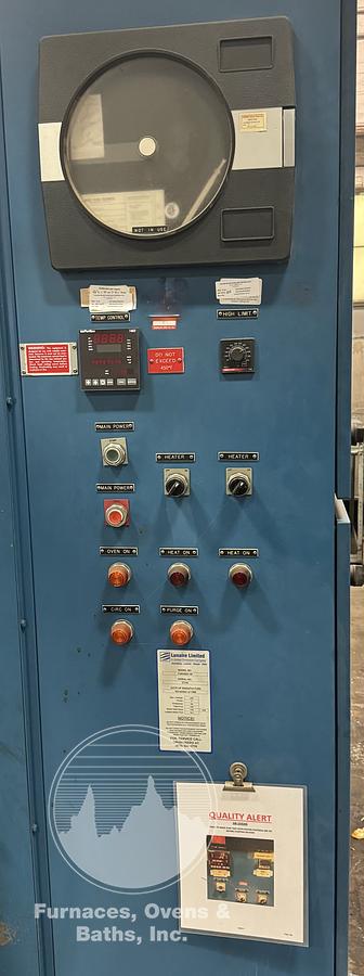 Used 48"W x 72"H x 48"L, Gruenberg, Electric Walk-In Oven, 450°F, Solvent Rated, Stainless Steel Interior