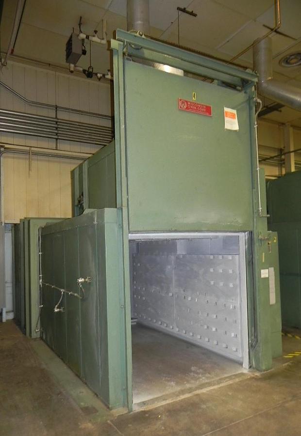 Used 72"W x 72"H x 132"L (11'), Wisconsin Walk-In Oven SWT-6116-E, 600°F, Electric, Powered Exhaust