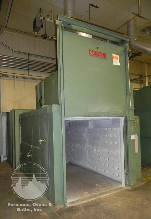 Used 72"W x 72"H x 132"L (11'), Wisconsin Walk-In Oven SWT-6116-E, 600°F, Electric, Powered Exhaust