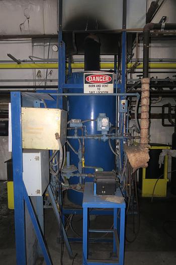 Used Surface Combustion 2500 CFH Endothermic Gas Generator, 1950°F, Water Cooled