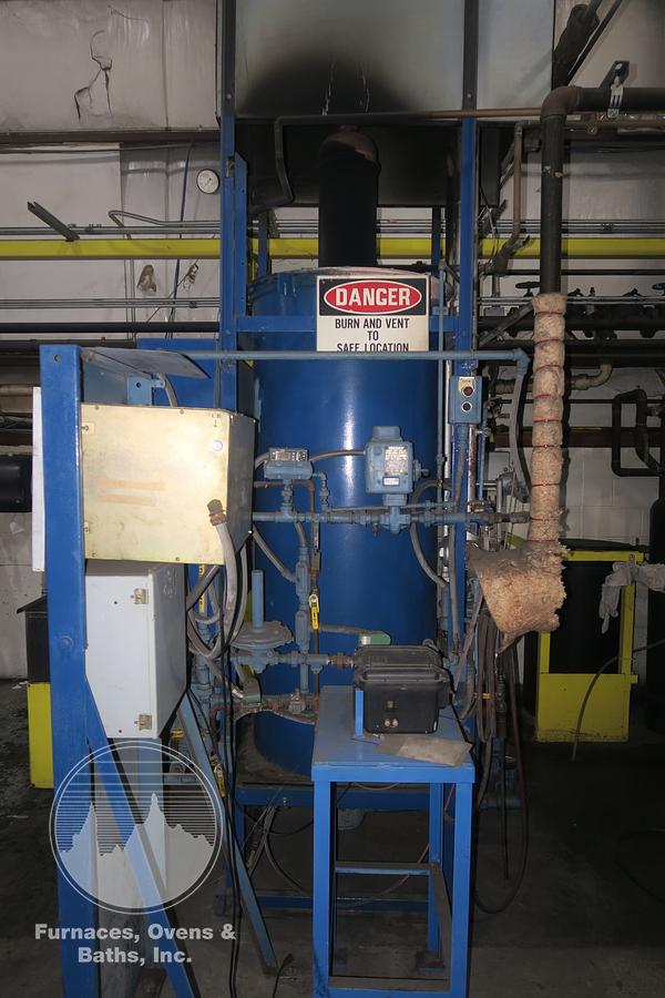 Used Surface Combustion 2500 CFH Endothermic Gas Generator, 1950°F, Water Cooled