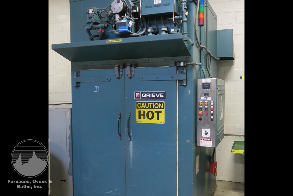Used 48"W x 72"H x 60"L, Grieve, Gas Fired Walk-In Oven, 500°F