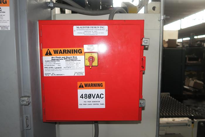 Used 24"W x 18" High x 120" Long, Lewco Belt Conveyor Oven, Electric, Class A, 500-F