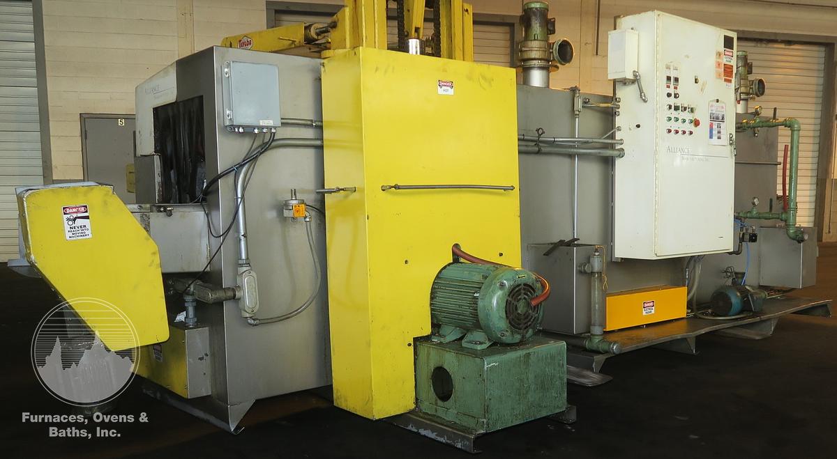 Used 24"W x 18" High Alliance Manufacturing Aquamaster - CB - 2400E, Electric, Wash and Heated Blow-Off