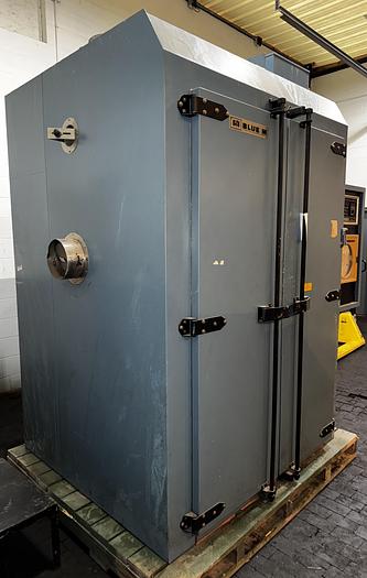 Used 48"W x 72"H x 48"L, Blue M DC-966 Cabinet Oven, 600°F, Stainless Interior