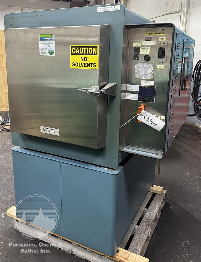 Used 18"W x 18"H x 24”L, Lindberg Temprite, Electric, 1450-F