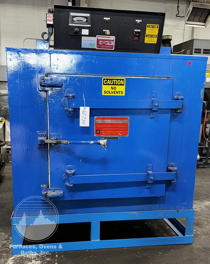 Used 36"W x 36"H x 36"L, Grieve AB-1000, Electric, 1000°F