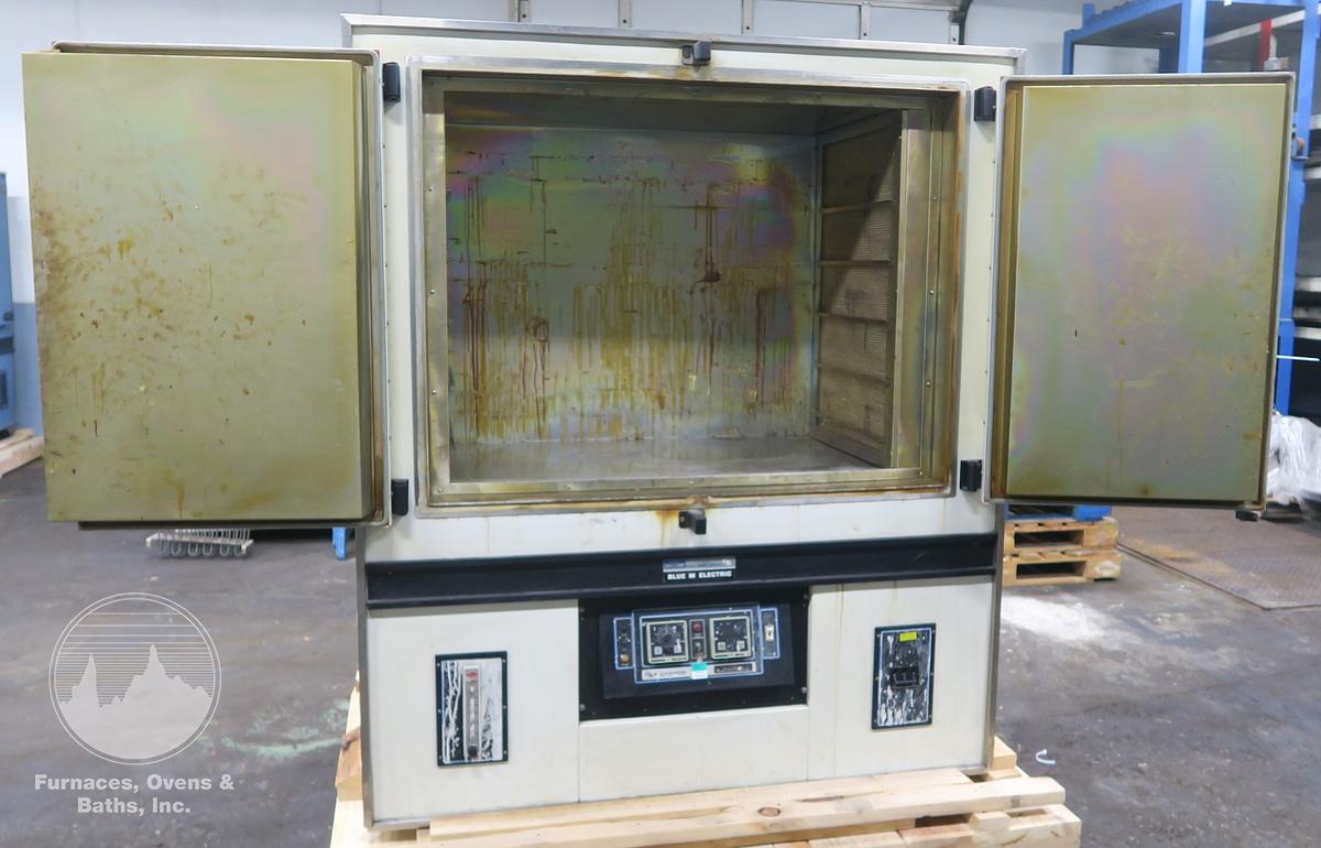 Used 43"W x 36"H x 24"L Blue M DCC-1406F, Inert Gas Clean Room Cabinet Oven, 662°F
