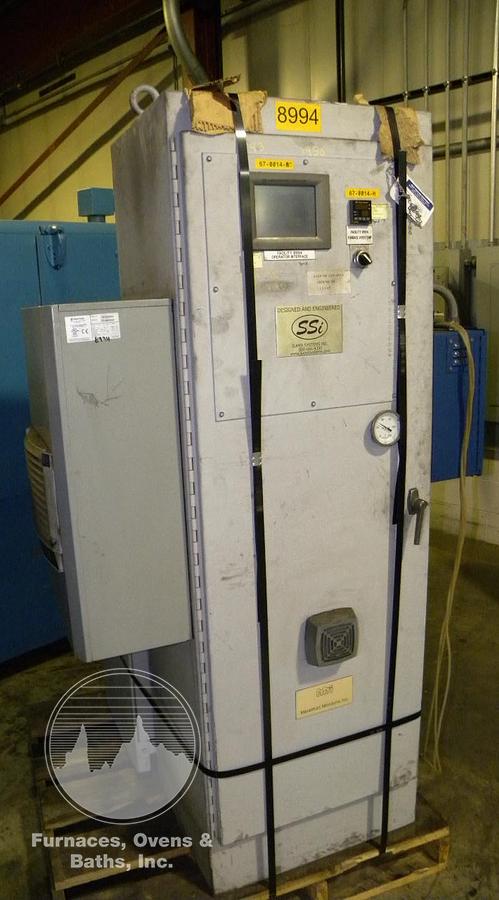 Used Surface Combustion 5000 CFH Endothermic Gas Generator, 1950°F, Air Cooled