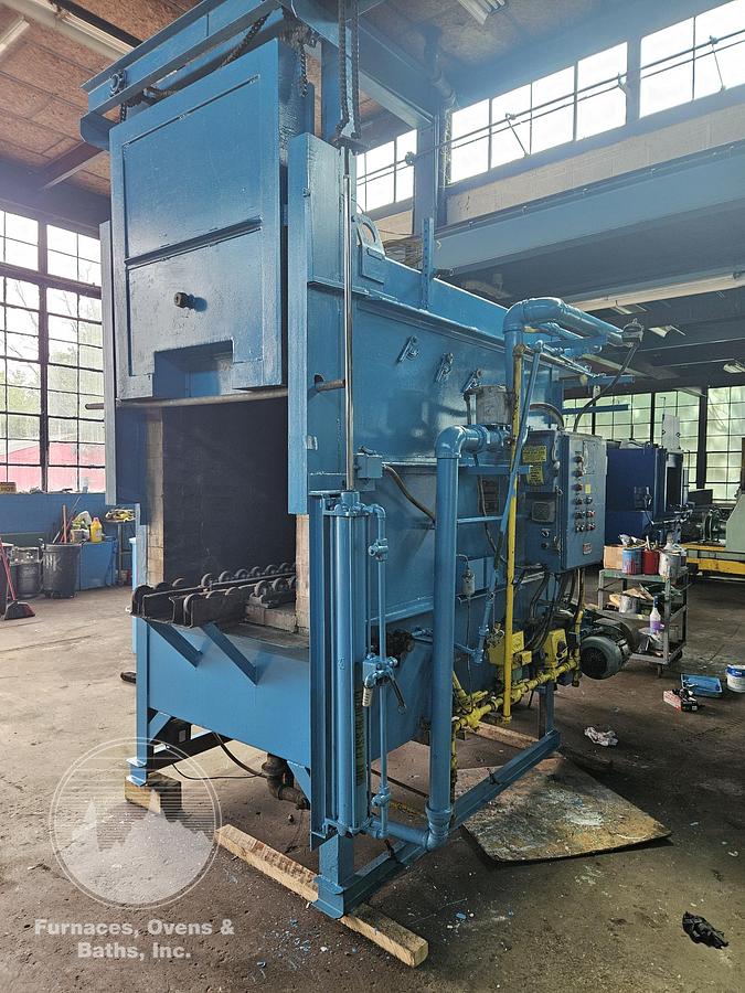 Used Surface Combustion Box Temper 30"W x 30"H x 48"L, Gas Fired, 1250°F