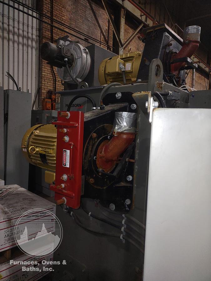 Used Pangborn 4LK 48" Table Bast, Dual Wheel Includes Dust Collector