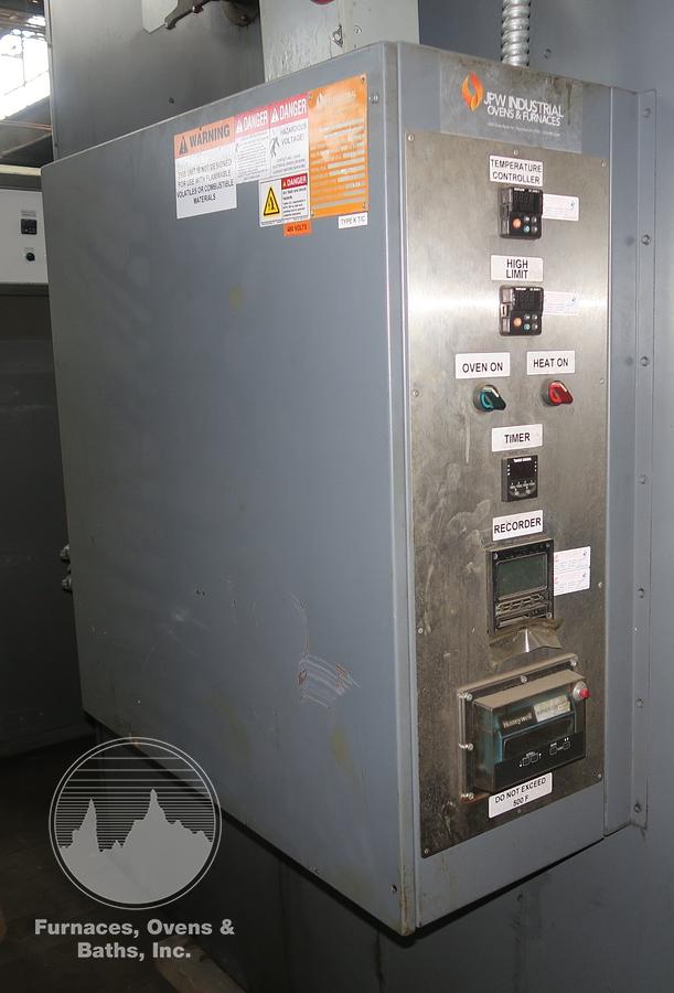 Used 72"W x 72"H x 72"L, JPW, Gas Fired Walk-In Oven, 500°F