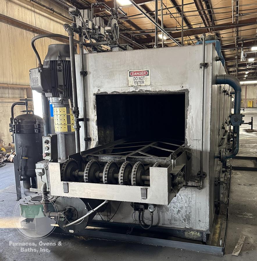 Used 36"W x 24" High, 3-Stage Continental Equipment Belt Washer, Gas Fired, Stainless Steel