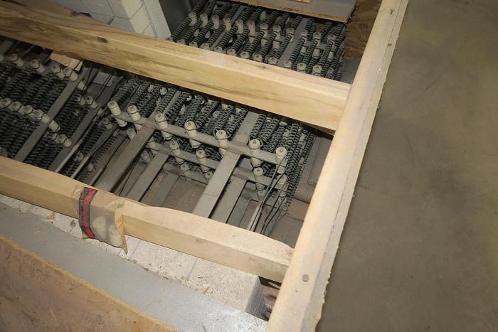 Used 38" Diameter x 48" Deep Lindberg 12-EC-3848-12 Pit Cyclone Pit Furnace, 1250°F, Electric