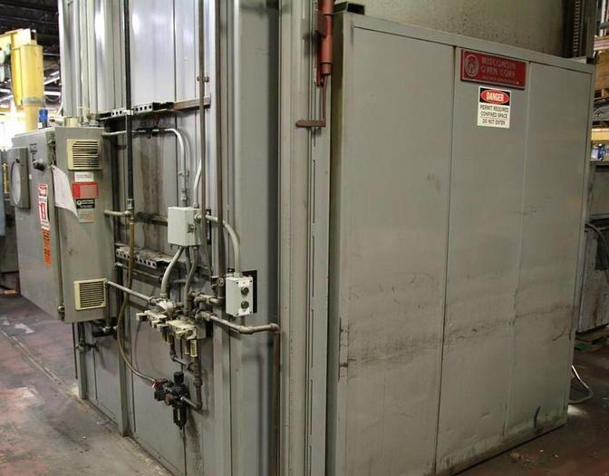 Used 72"W x 84"H x 72"L, Wisconsin Oven, Electric Walk-In Oven, 500°F