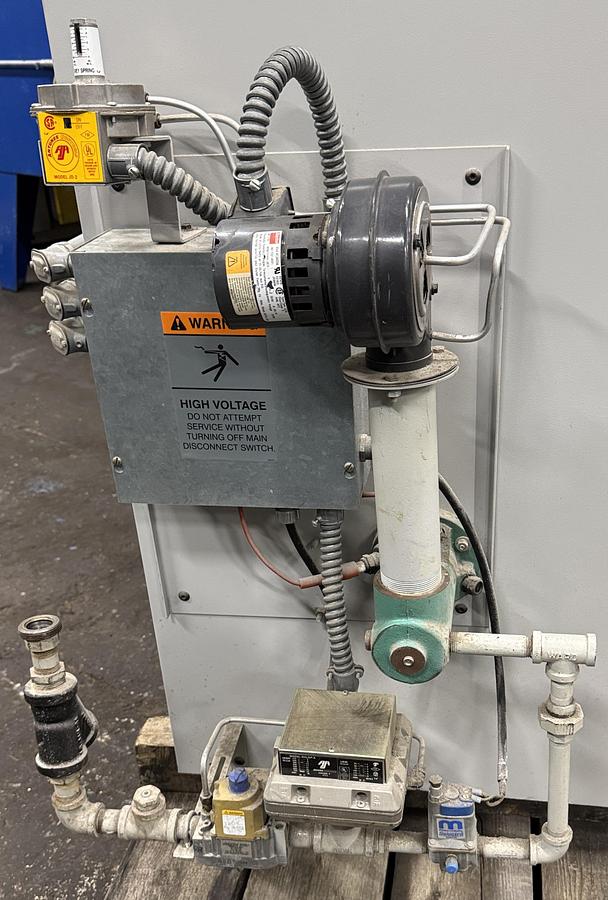 Used 48"W x 42"H x 30”L, Despatch Industries VRE2-35-1G Cabinet Oven, 850-F, Gas Fired, Class A