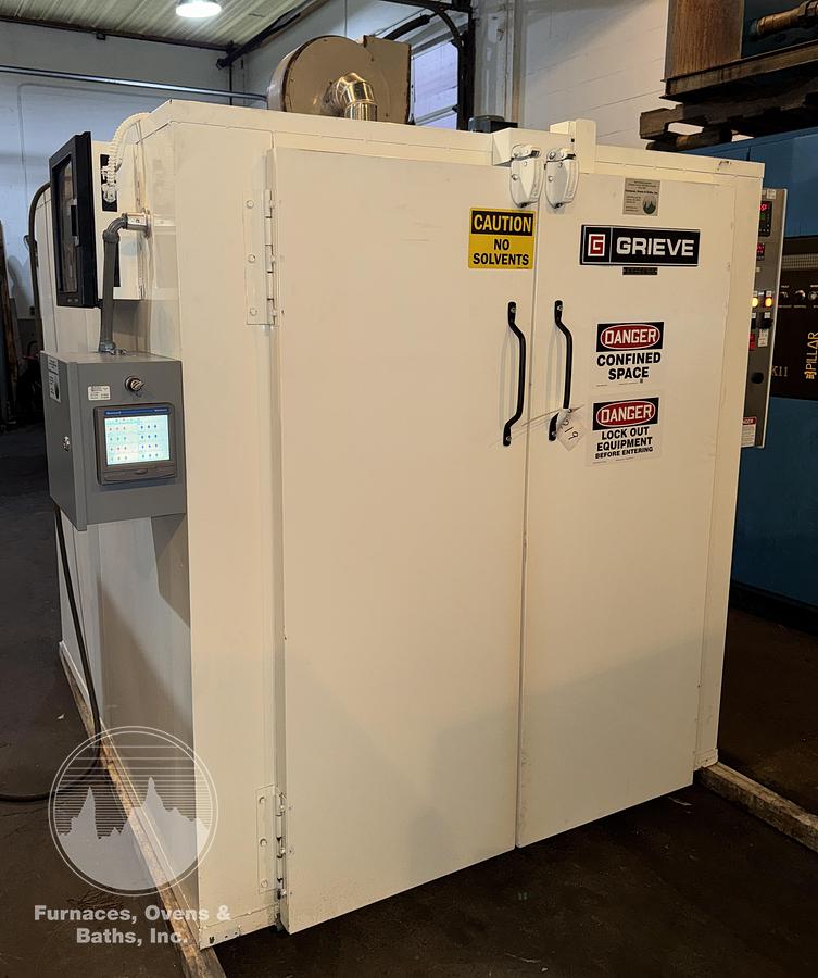 Used 48"W x 60"H x 48"L, Grieve TBH-500, Electric, 500-F, Stainless Steel w/Cart, LIKE NEW