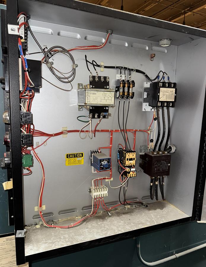 Used 48"W x 60"H x 48"L, Grieve TBH-500, Electric, 500-F, Solvent Rated