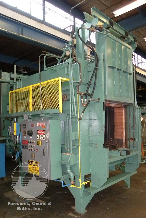Used Surface Combustion Atmosphere Box Furnace, 30"W x 30"H x 48"L, Pro Electric, 1750°F