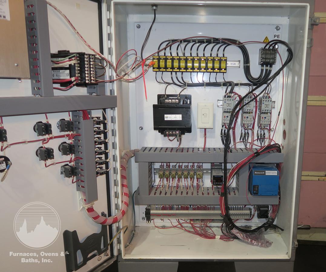 Used 72"W x 72"H x 84"L, Wisconsin, 500°F, Gas Fired