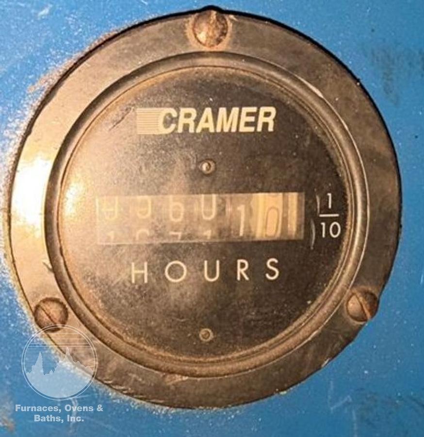 Used Goff Rubber Belt Tumblast 3 Cubic Feet w/Dust Collector