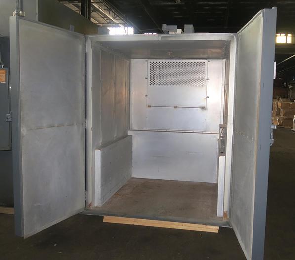 Used 60"W x 84"H x 60"L, Steelman, 500°F, Gas Fired, Class A, Solvent Rated, LIKE NEW