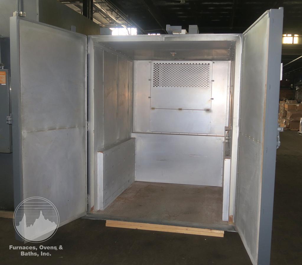 Used 60"W x 84"H x 60"L, Steelman, 500°F, Gas Fired, Class A, Solvent Rated, LIKE NEW