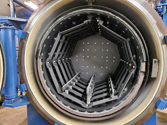 Used Abar Ipsen HR50x48-2 Vacuum Furnace, 2400-F, 2 Bar, Diffusion Pump