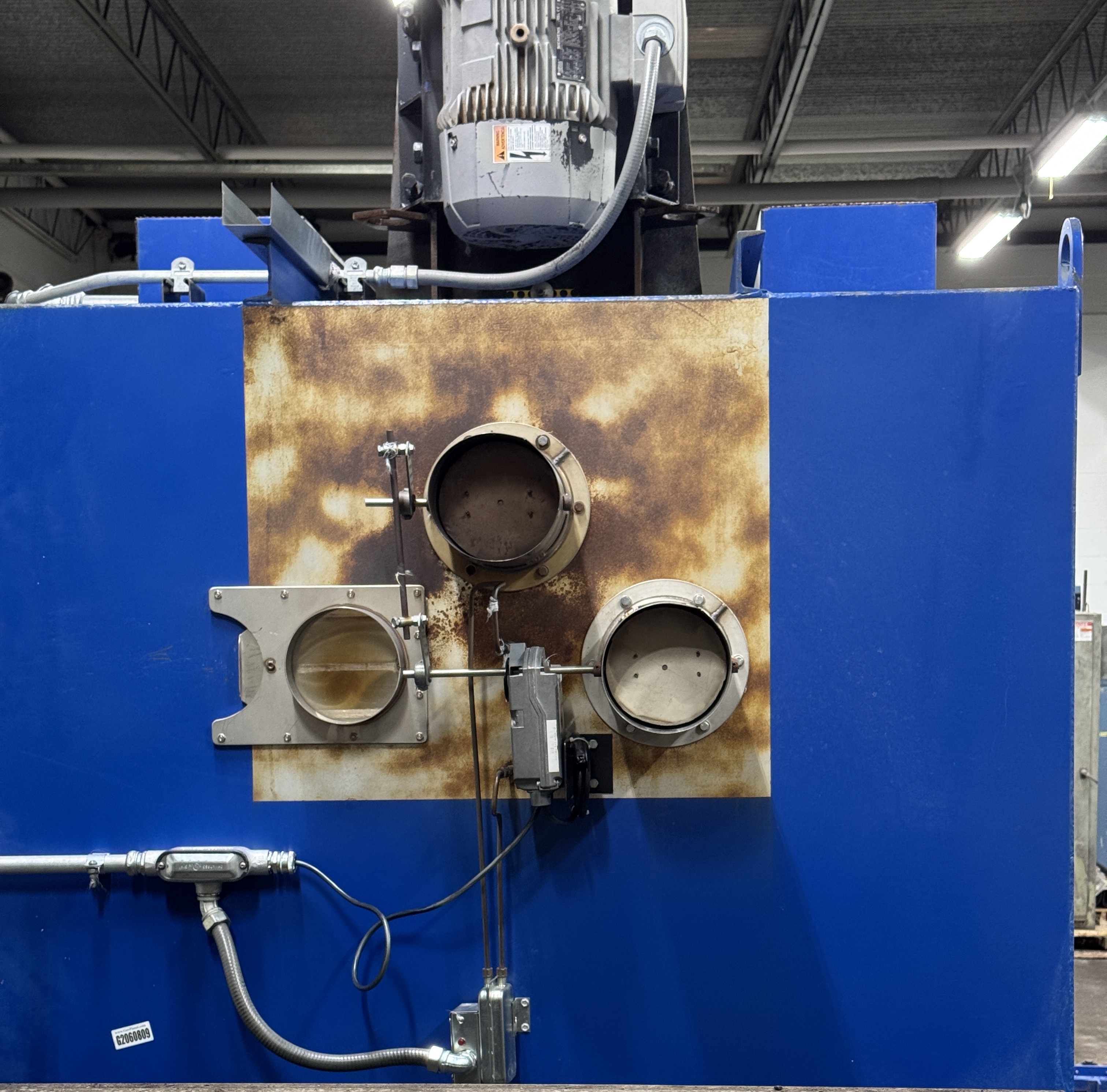 Used 24"W x 24"H x 48" L Wisconsin SDB-448-12E Box Tempering Furnace, Electric, 1250°F