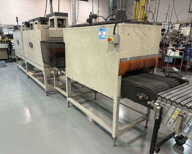 Used 24"W x 9" High x 15' Long, Wisconsin Belt Conveyor Oven, Electric, 850-F