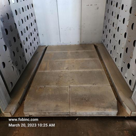 Used 60"W x 72"H x 72"L Grieve WRH 566-800 Gas Fired Walk-In Oven, 800°F