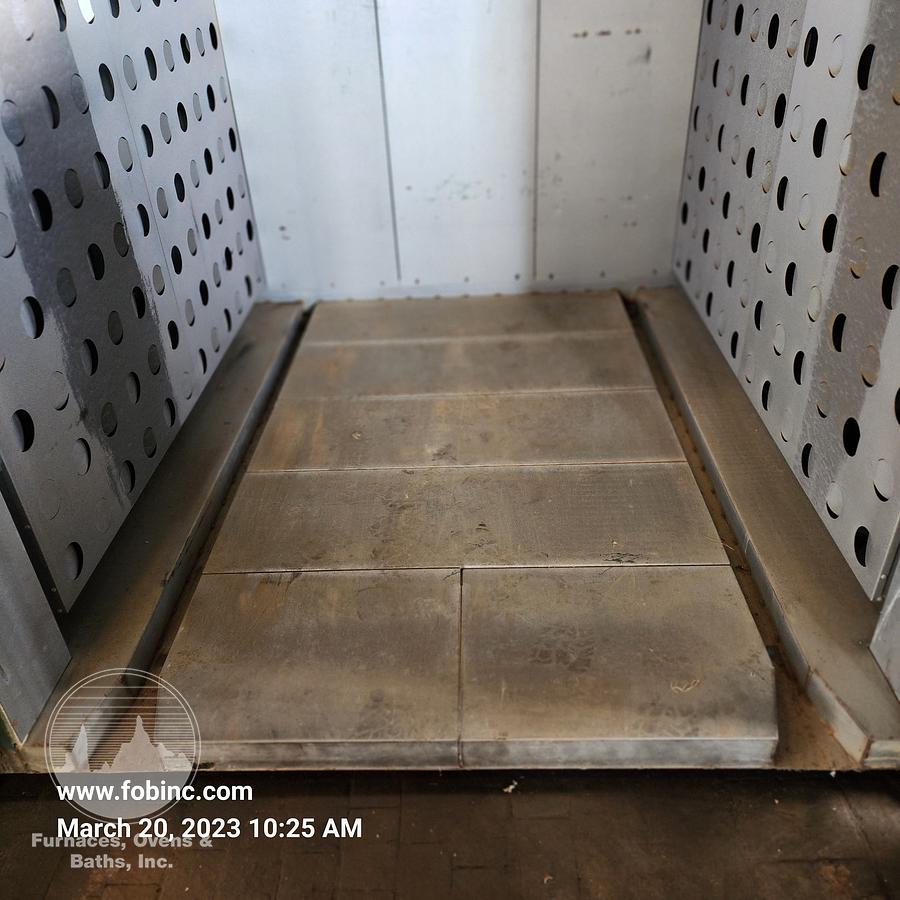 Used 60"W x 72"H x 72"L Grieve WRH 566-800 Gas Fired Walk-In Oven, 800°F