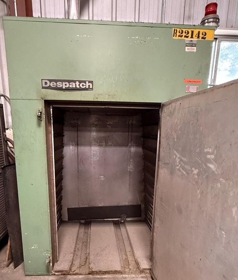 Used 38"W x 63"H x 38"L, Despatch Industries PWD2-52-1E, 650-F, Electric, Solvent Rated Walk-In Oven
