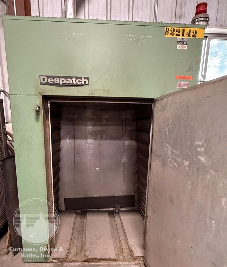Used 38"W x 63"H x 38"L, Despatch Industries PWD2-52-1E, 650-F, Electric, Solvent Rated Walk-In Oven